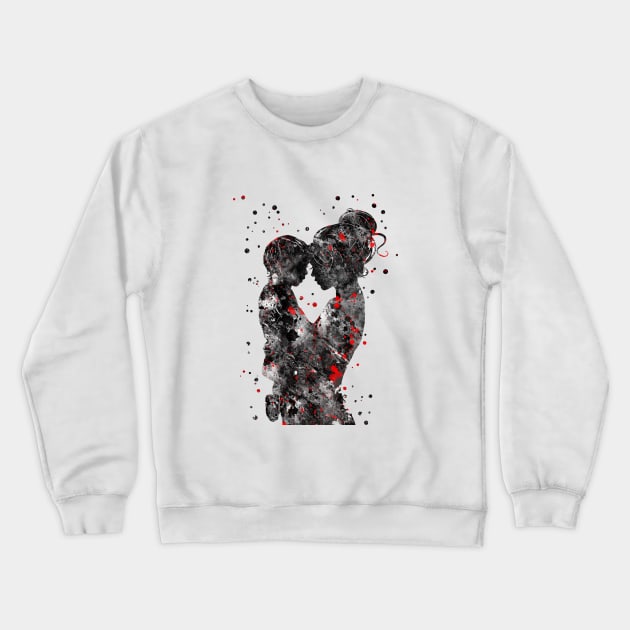 Mother and son Crewneck Sweatshirt by RosaliArt